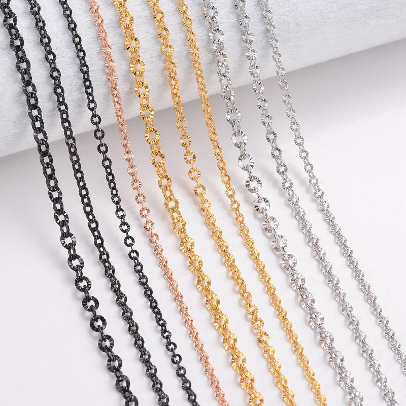 

Chains 1Pc Women Men O Style Chain Necklace 316L Stainless Steel Link Jewelry Width 2/2.5/3/4mm1