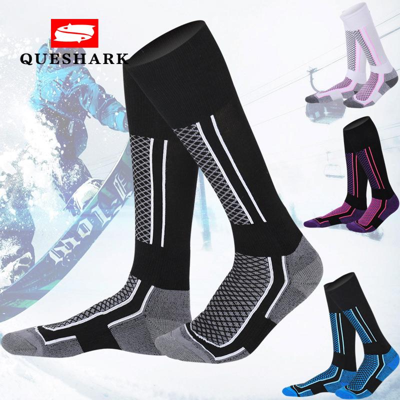 

Men Women Long Skiing Socks Family Winter Warm Snowboard Stockings Children Hiking Cycling Thicker Cotton Thermal socks