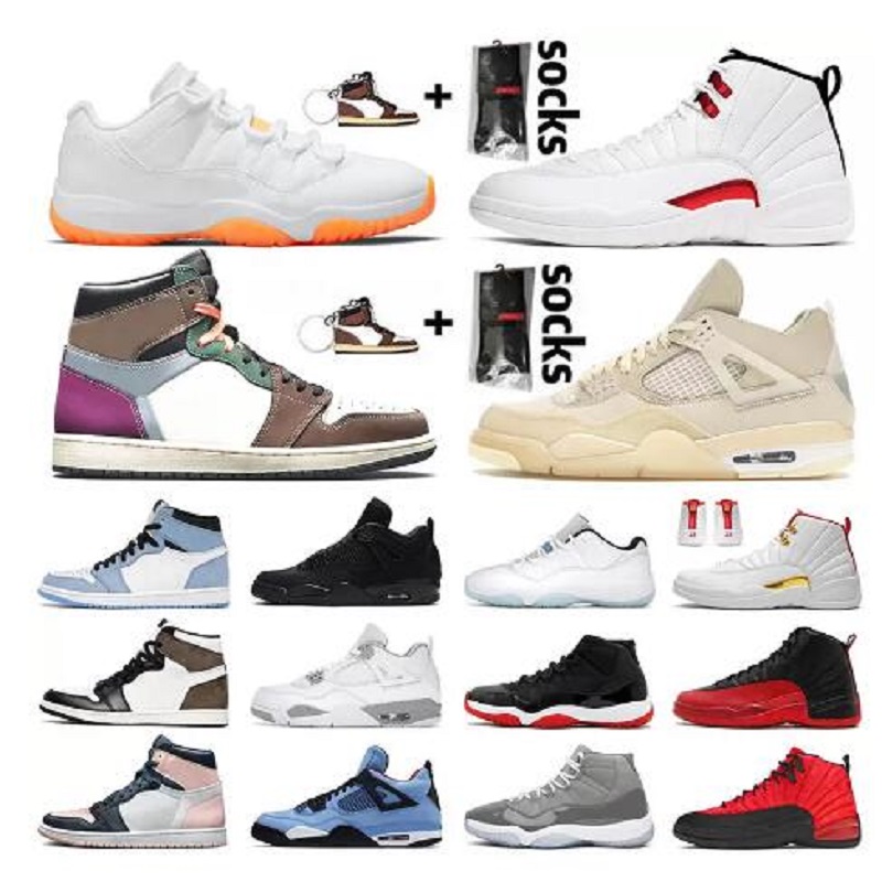

2022 Jumpman 1 1s Basketball shoes Bred Patent Bordeaux University Blue Hyper Royal Fragment Black White Dark Mocha men women outdoor sports trainers sneakers, # 49