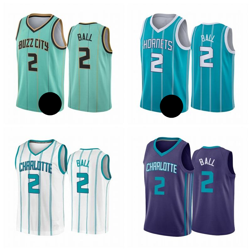 

MEN LaMelo Ball #2 2020-21 Mint Green City Association Teal Icon Draft basketball, As photo