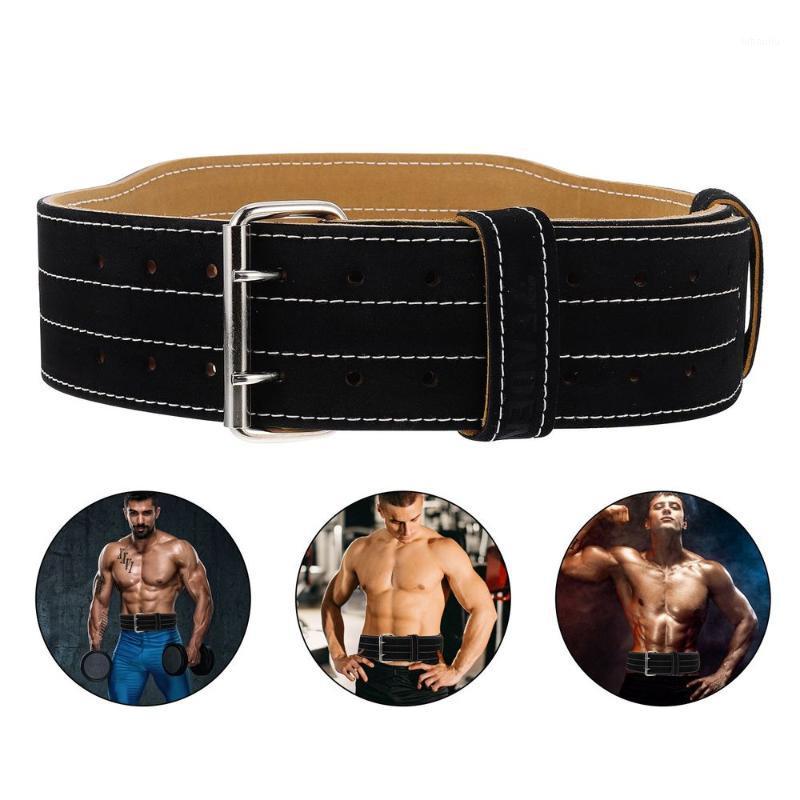 

1Pc Belt Adjustable Breathable Waist Supporter Fitness Belt for Strength Training1, Black