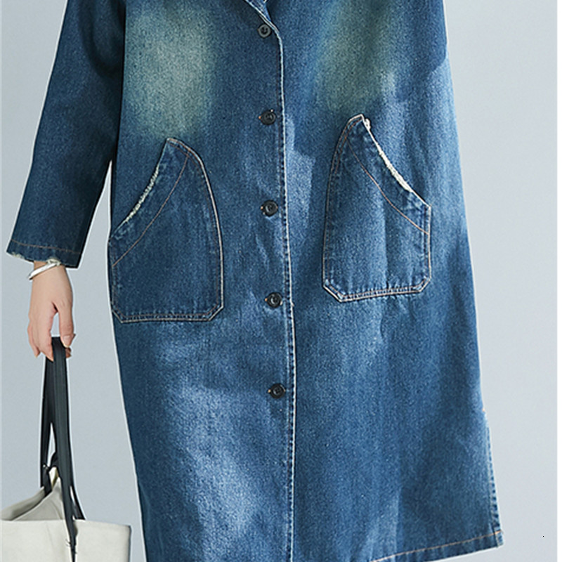 

2021 New N011 plus retro size denim # jacket UPT7, Blue