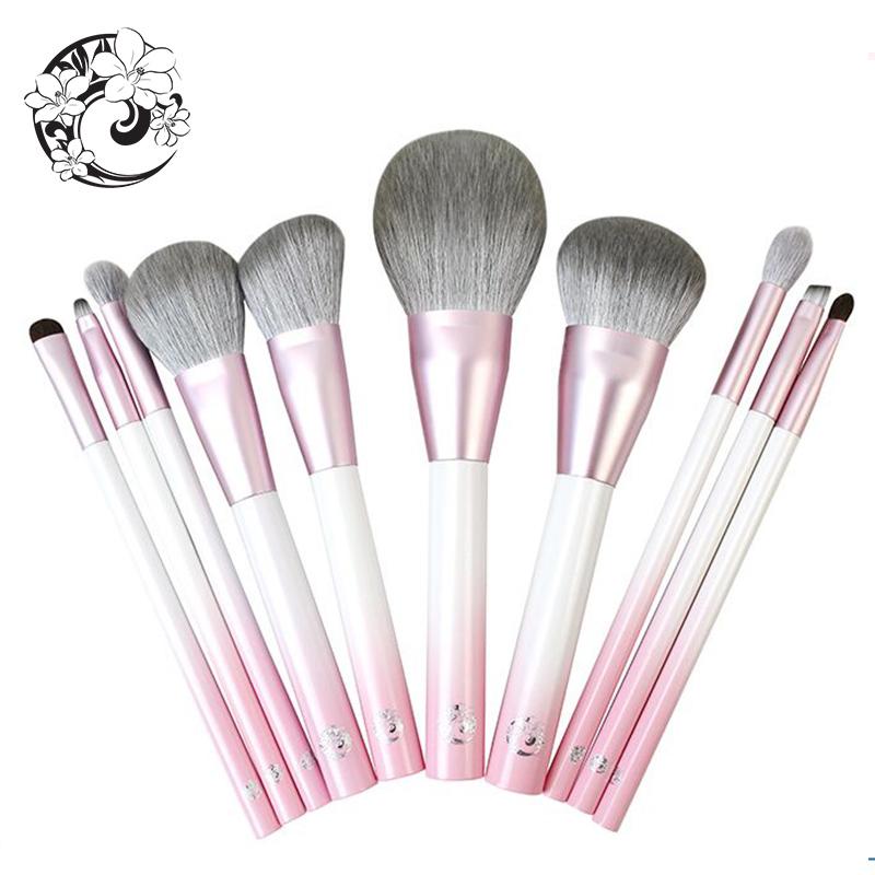 

ENERGY Brand Goat Hair Flat Powder Brush Makeup Brushes Make Up Brush Brochas Maquillaje Pinceaux Maquillage Pincel yzz