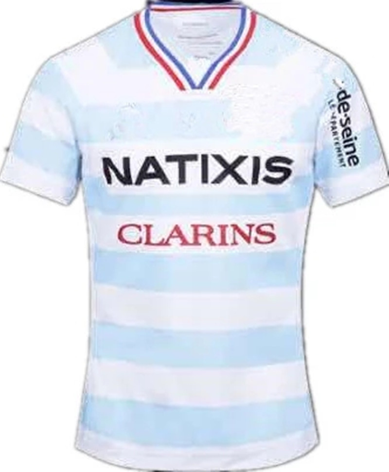 

2020 RACING 92 HOME RUGBY JERSEY RUGBY RACING 92 TRAINING JERSEY size S--5XL