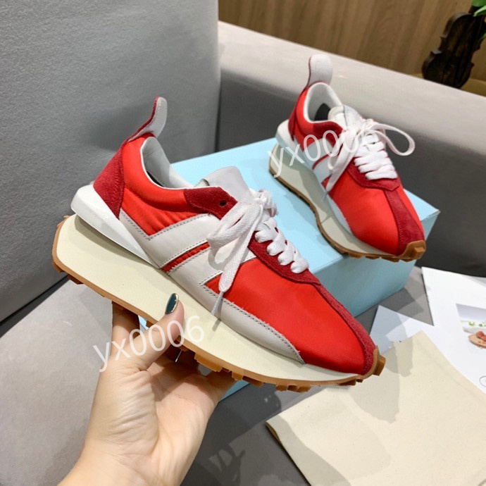 

2022 High quality luxury designer 35-44 women men shoes High-end casual Counter leisure sports shoe high mercerized ox velvet original ly211127, Choose the color