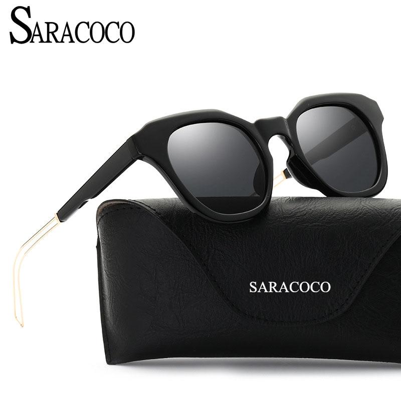 

SARACOCO Vintage Oversized Polarized Sunglasses Women Fashion Brand Designer Sun Glasses for Men Shades CO24