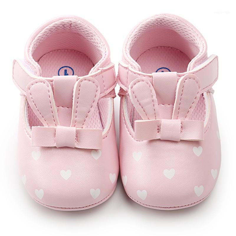 

Baby Girl Shoes Cute Toddler Hard Sole First Walkers Spring Autumn Infant PU Leather Shoes1