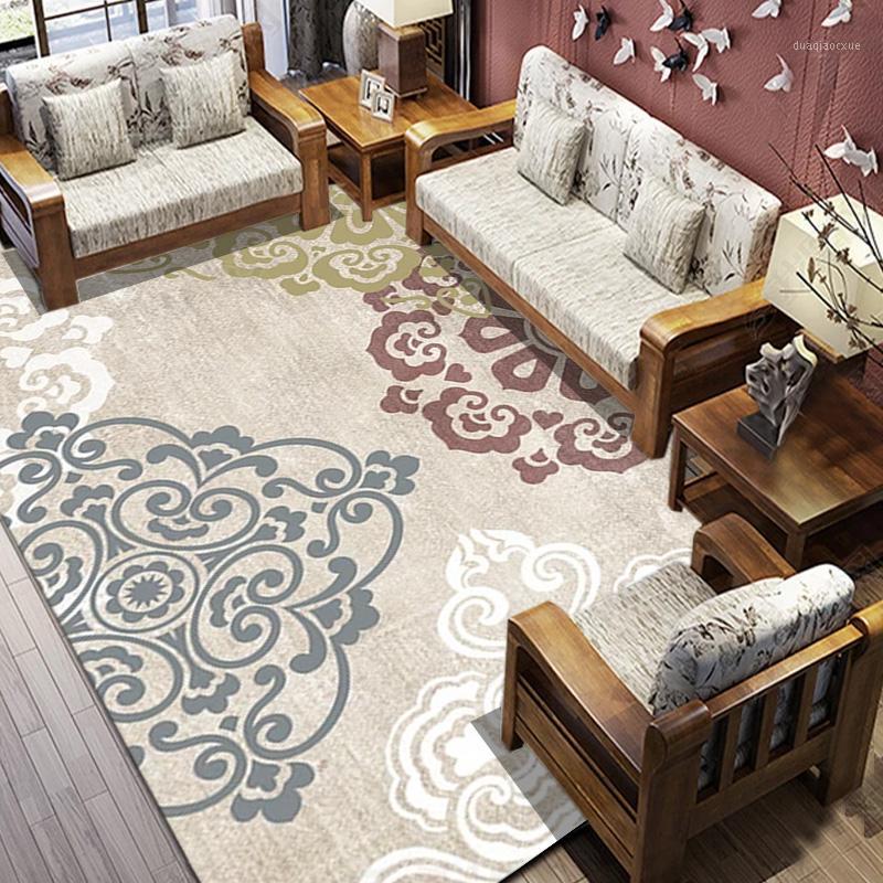 

New Chinese style simple modern carpet living room tablecloth bedroom rectangular Nordic style carpet1