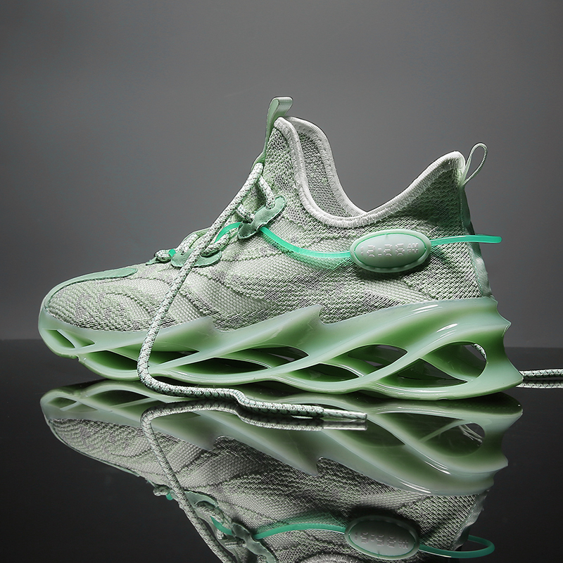 

High Quality Men run Shoes Sneakers Breathable Couple Unisex Green White Casual Outdoor Sports Shoe Training Masculino Zapatos De Mujer, Black