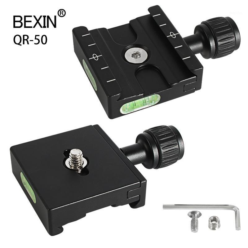 

QR-50 Aluminum Alloy Camera Quick Release Clamp Mounting Adapter Clip With PU50 Plate For Tripod Ball Head Arca Swiss Camera1