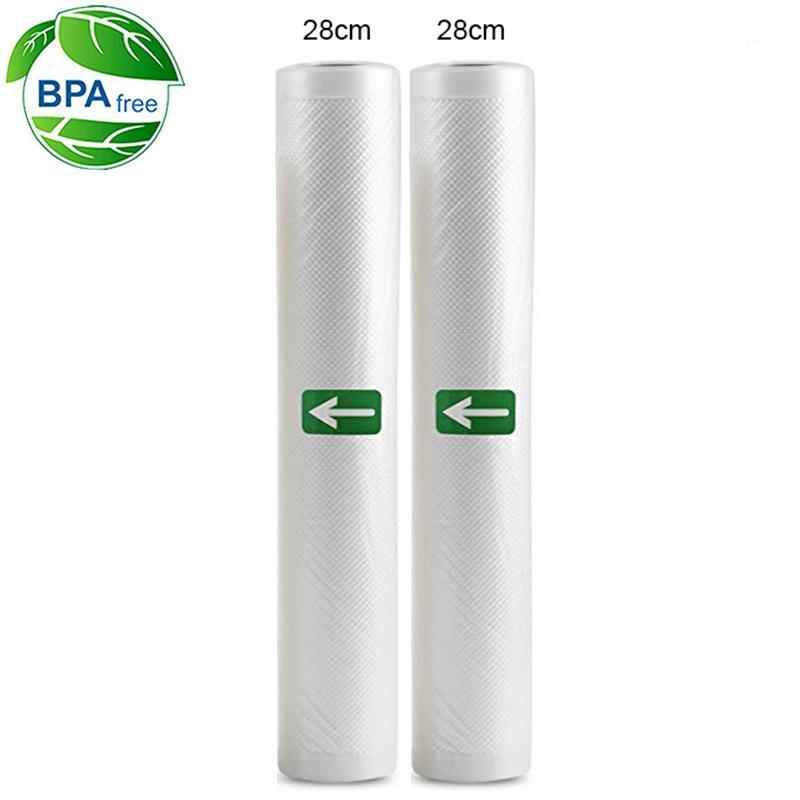 

Vacuum Bags For Vacuum Sealer Fresh Long Keeping Bag For Packer 12+15+20+25+28cm*500cm 2Rolls1