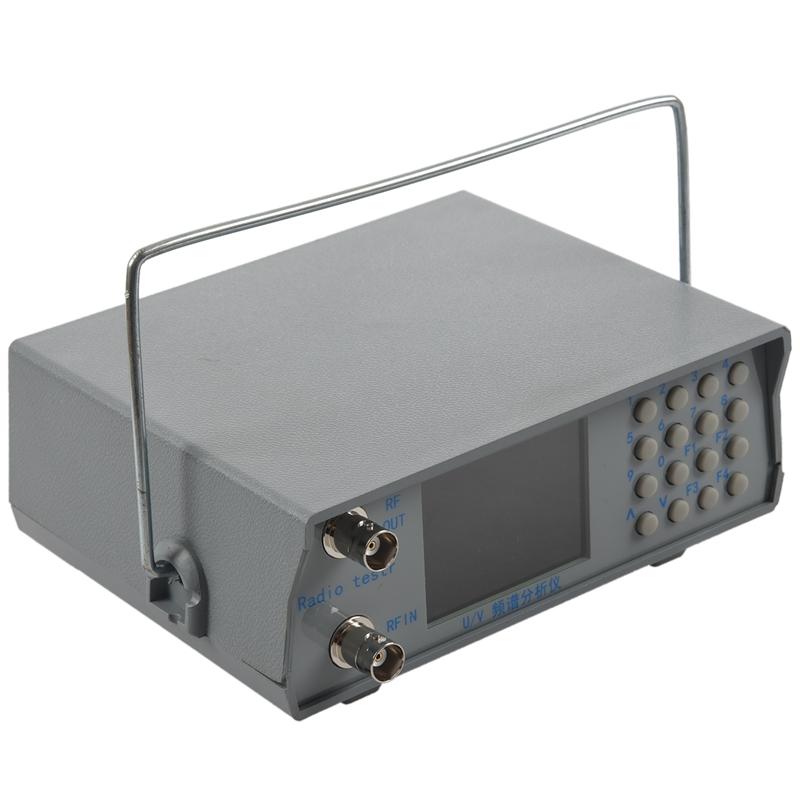 

U/V UHF VHF dual band spectrum analyzer with tracking source tuning Duplexers