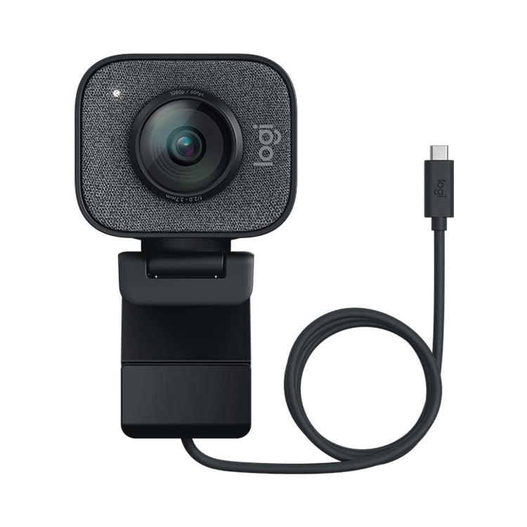 

StreamCam Full HD 1080P / 60fps Auto Focus USB-C / Type-C Port Live Broadcast Gaming Webcam, Built-in Microphone
