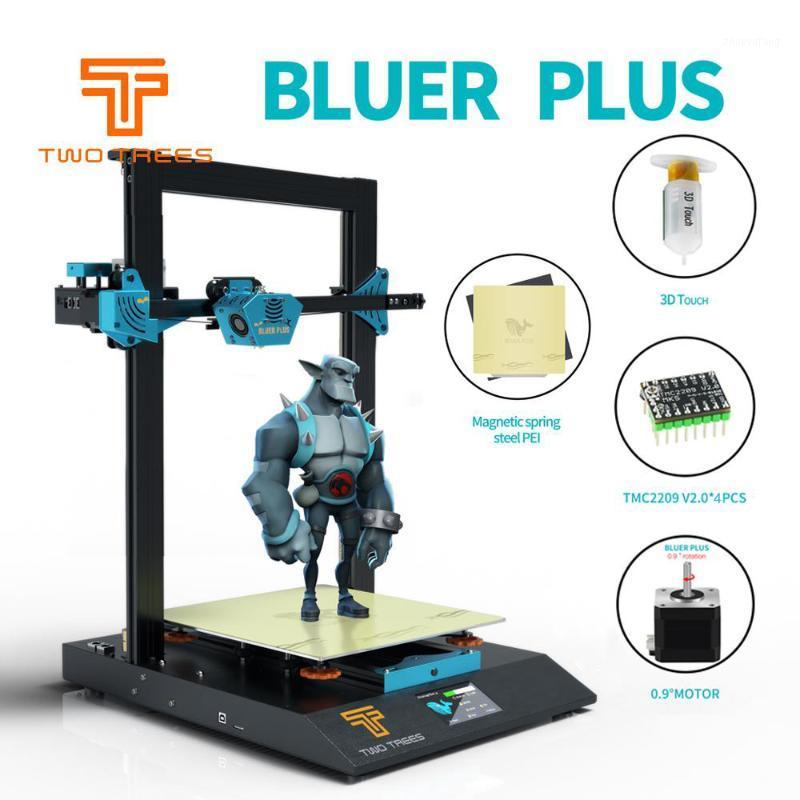 

TWO TREES BLUER PLUS BMG Extruder I3 Mega Upgrade PEI Large Size Metal frame TOUCH High Precision Touch Screen 3D Printer kit1