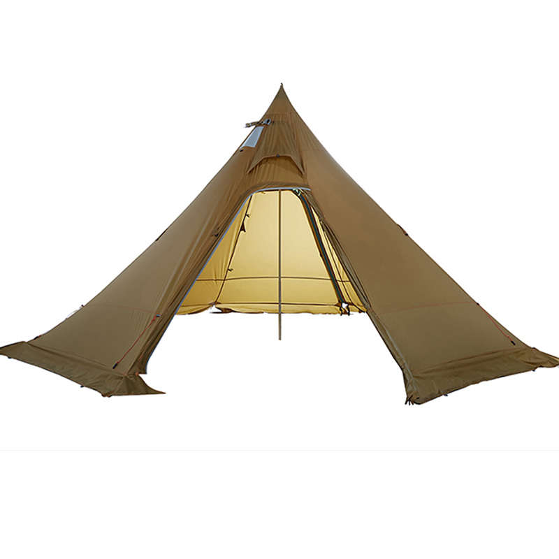 

ASTA GEAR Track 5 Pyramid bushcraf lightweight 4-5 people outdoor hiking camping with snow skirt rainproof windproof tent
