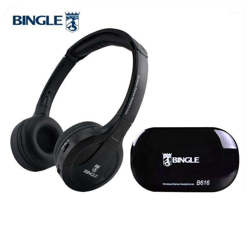 

BINGLE B616 Wireless Headphones On Ear Headset Stereo FM Radio Wired Multifunction Earphone Transmitter for MP3 PC Smart Phones1, Black