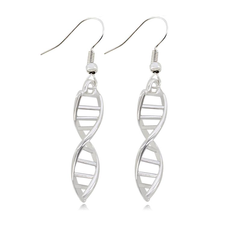 

Dangle & Chandelier Fashion DAN Drop Earrings For Women Girls Molecules Ear Brincos Double Unice Scientist Jewelry