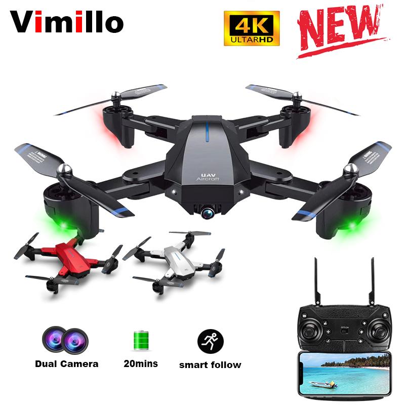 

Newest S9 Drone with Camera Hd 4K 1080P Wide Angle WiFi FPV Altitude Height Hold Long Distance Foldable Quadcopter RC Drone Toy
