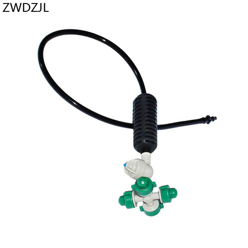 

Greenhouse drip irrigation cross Sprinkler nozzle Atomization Water nozzle watering & irrigation Drippers Drip System 1SET