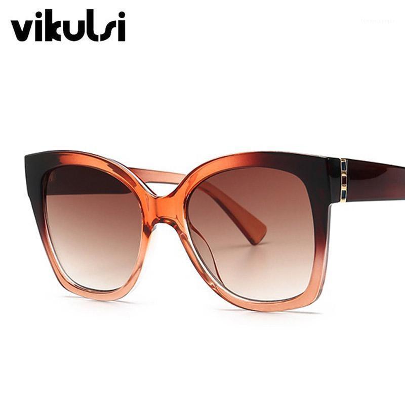 

Sunglasses Vintage Square Women Designer Cat Eye Sun Glasses Elegant Ladies Shades Female Gradient Eyewear UV4001
