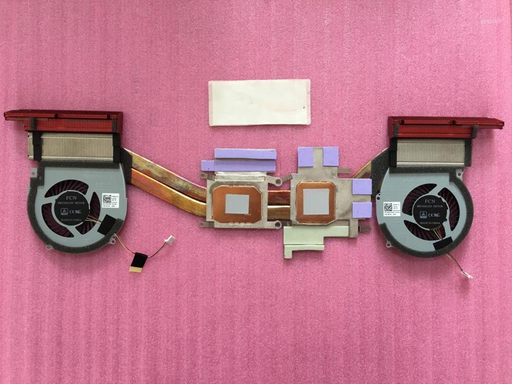 

New CPU GPU Cooler Fan/Heatsink For Inspiron 15 7566 7567 7000 Master 0147DX 0NWW0W M0FW2 DC28000IMF0 DC28000IOF0 Radiator1