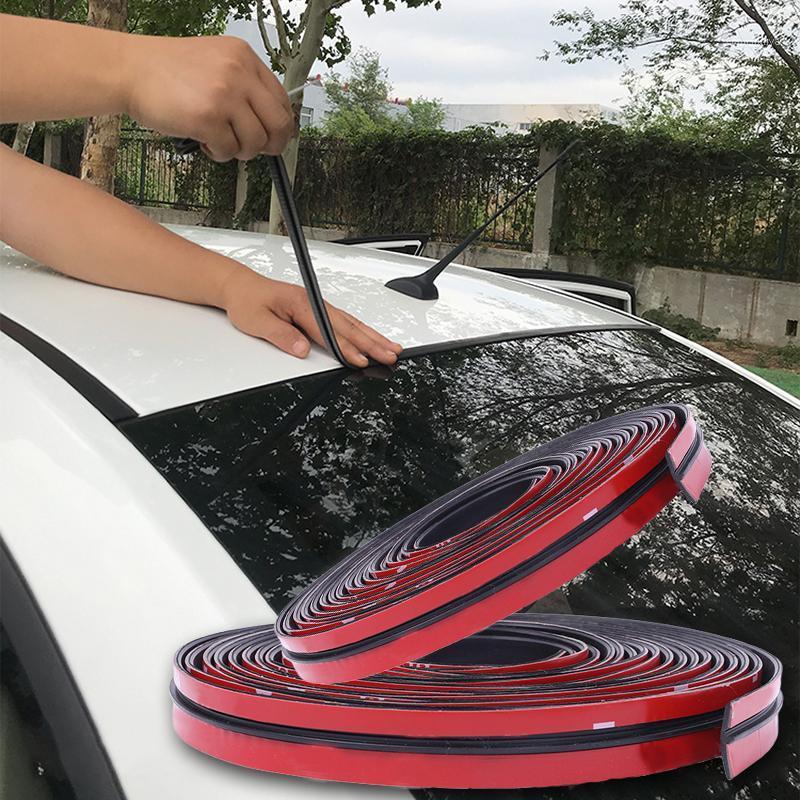 

14mm/19mm Car Front Rear Windshield Sticker Car Window Sealant Rubber Stickers Sunroof Triangular Window Sealed Strips Seal Trim1