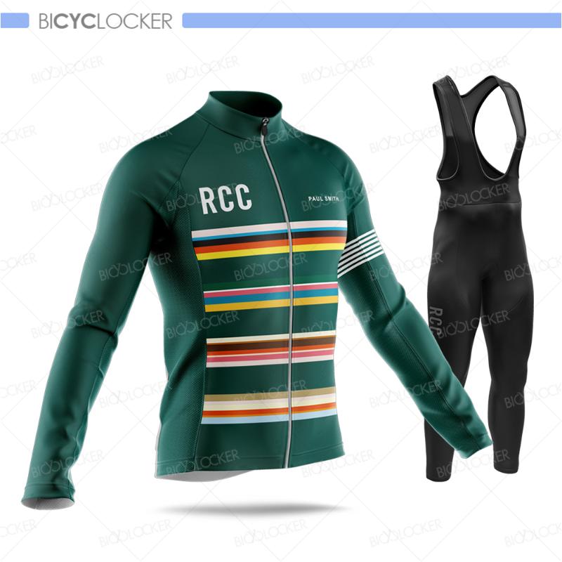 

Rcc Man Cycling Clothing Autumn Long Sleeve Jersey Set Breathable Quick Dry Triathlon Wear Bicicleta uniforme ciclismo hombre, Bib cycling set