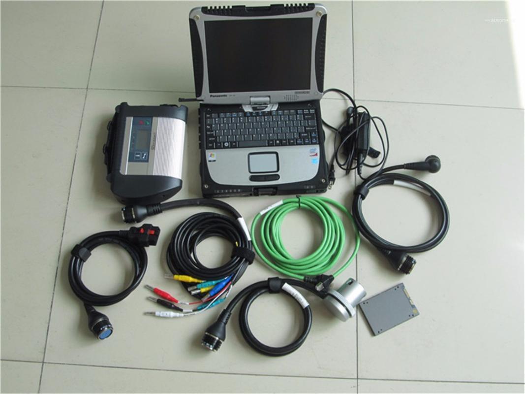 

Diagnostic Tools Top Quality Mb Star C4 Sd Connect 2022/03V In SSD+ Laptop CF19 Works Perfect For Cars&trucks1