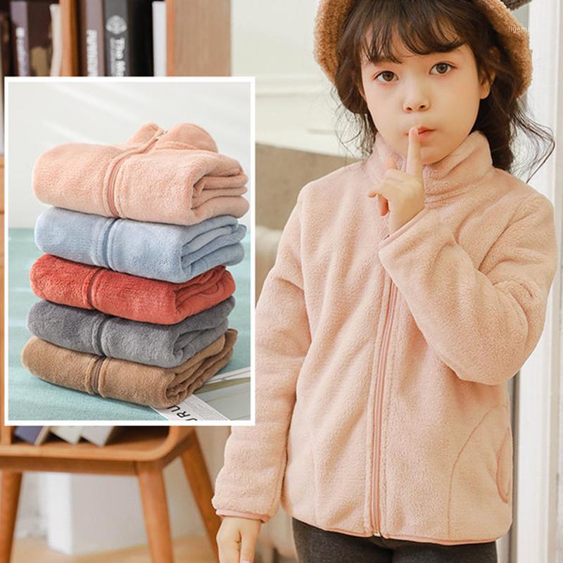 

Boys and girls jackets autumn and winter models autumn clothing plus velvet thick winter clothing baby children's1, Honey sauce red