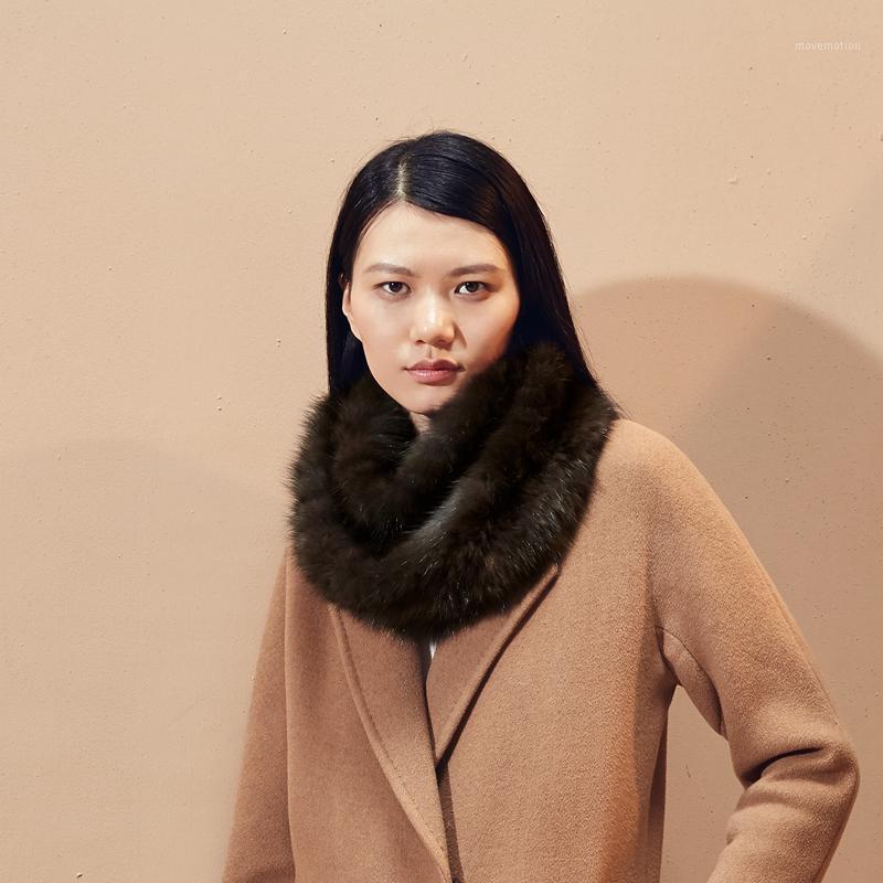 

Sable Collar scarf female scarf female fur collar winter new style warm and confortable fashion1