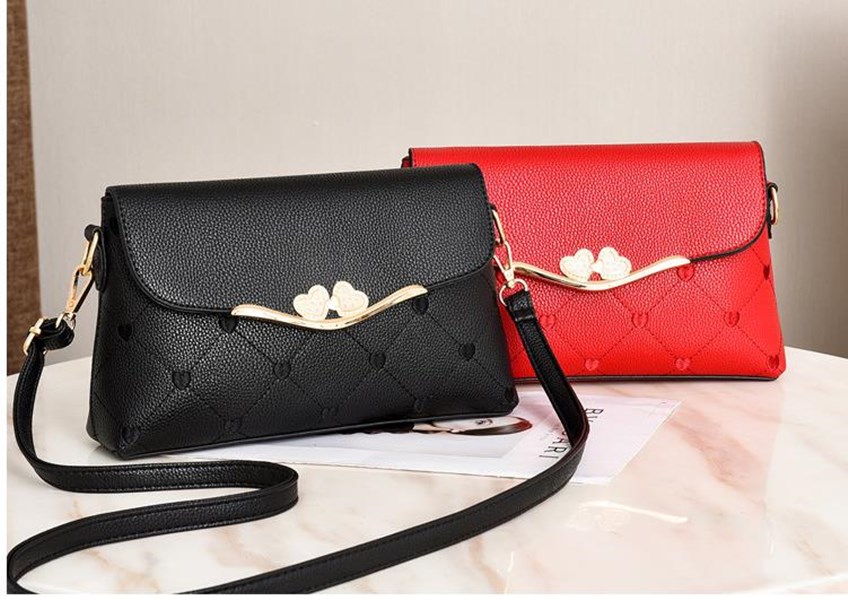 

HPB Simple Nylon Ladies Small Shoulder Bag Casual Women Underarm Handbags Fashion Female Armpit Bag Purse Bolsa, Black