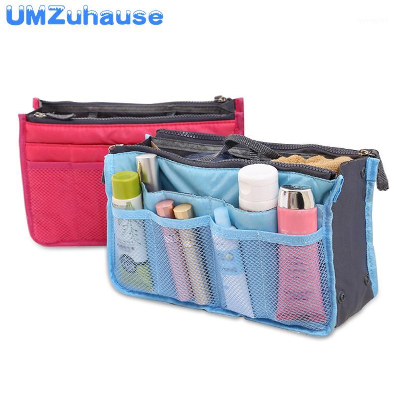 

Multifunction Cosmetic Bags Luggage Organizer Travel Makeup Home Organization Mesh Fabric Packet Cotton Packs Girl Case1