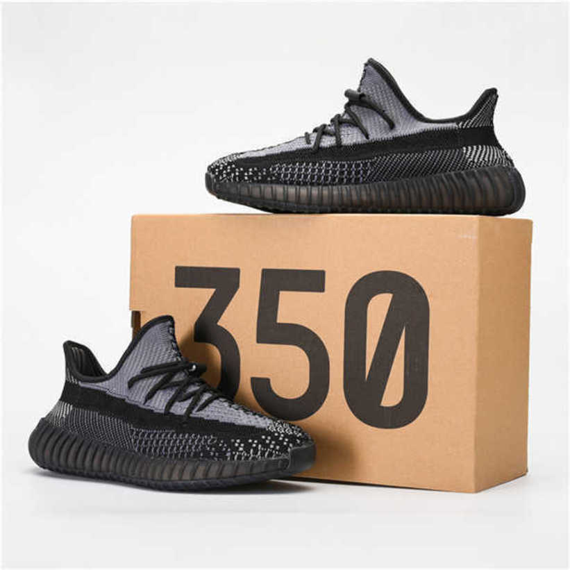 YEE2Y Men Women Designer v2 Shoes Mesh Bred Zebra Static Reflective Belgua 2.0 Ash Pearl Semi Trainer White Black Yeezreel Mono Ice Earth Carbon-image-753373581