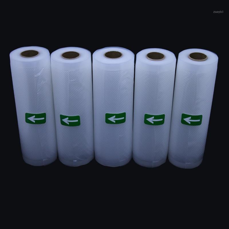 

5 Rolls/Lot Kitchen Vacuum Storage Bags For Vacuum packing Sealer Rolls1