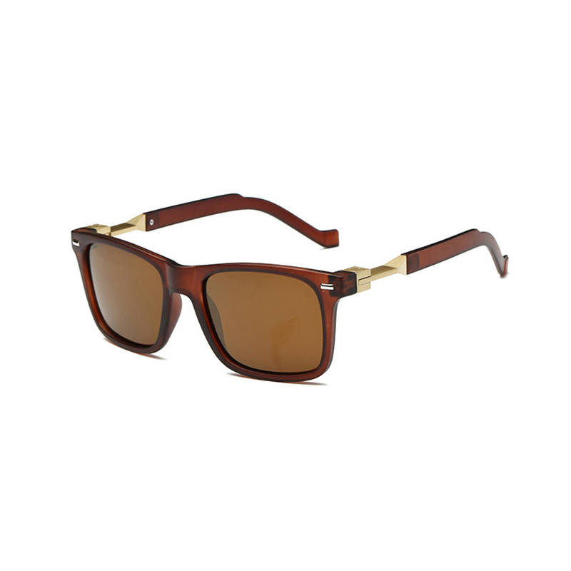

2021 New Polarized Sunglasses Fashion Retro Sun Metal and Plastic Glasses for Women Flat Top Oversized Sunglass Uv400 Wd0762 8fed