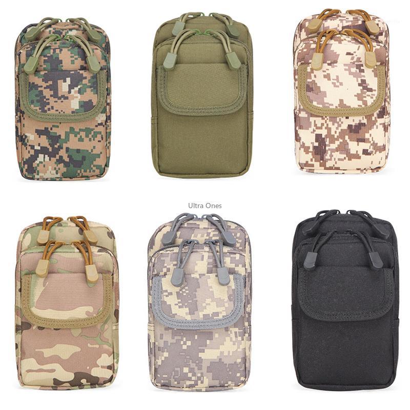 

Tactical Hunting Waist Bags Durable Molle Climbing Fishing Mobile Phone Waist Pouch Hiking Camping Paintball Belt Bag1, Black