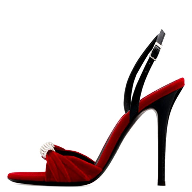 

MKKHOU Fashion Sandals Women 2021 New Summer Suede rhinestone crystal High-heeled sandals Banquet shoes Party shoes women, Black