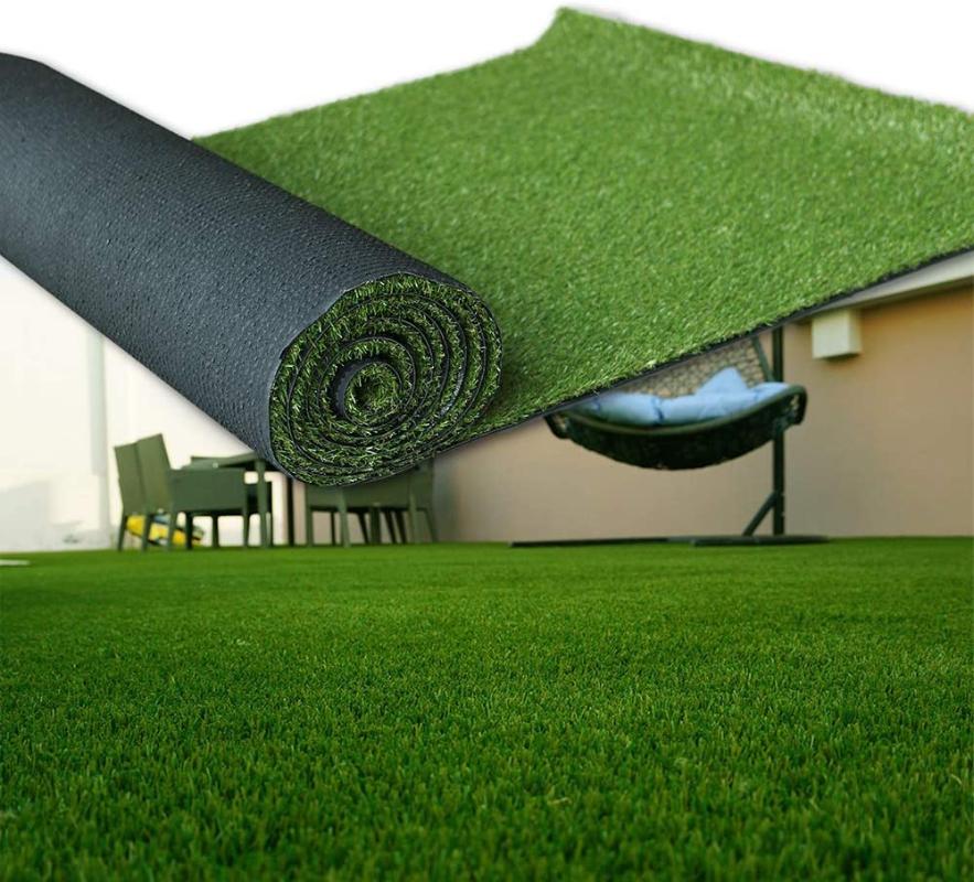 

Artificial Lawn Outdoor Decoration Grass Mat Green Enclosure Turf Playground Wedding Artificial Turf for Courtyard School Golf, Style1