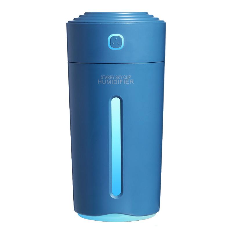 

Portable Air Humidifier Purifier For Humidifier USB Ultrasonic Dazzle Cup 7 Colors LED Lights Mini Office Air Purifier