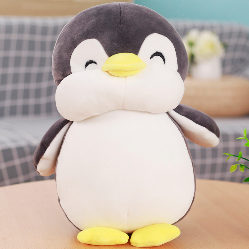 Muñeca De Pingüino De Dibujos Animados C045 Muñeca Suave De Muñeca De Pingüino De Dibujos Animados C045 Muñeca Suave De