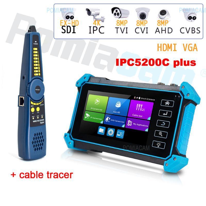 

Box Cameras CCTV-tester-monitor IIPC Camera Tester Poe 8MP AHD TVI CVI SDI Cable Tracer RJ45 TDR Test Rapid ONVIF Cctv Tool1
