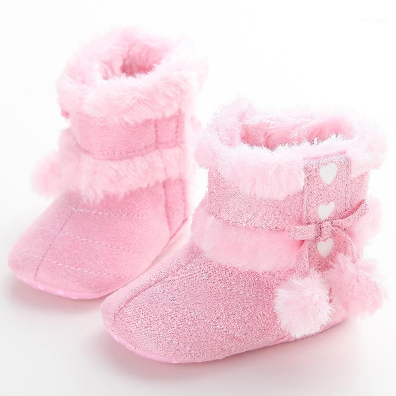 

Factory direct sale baby shoes, children's shoes, winter snow boots, -1 year old female baby soft and warm, toddler shoe1, Khaki 12cm 60g
