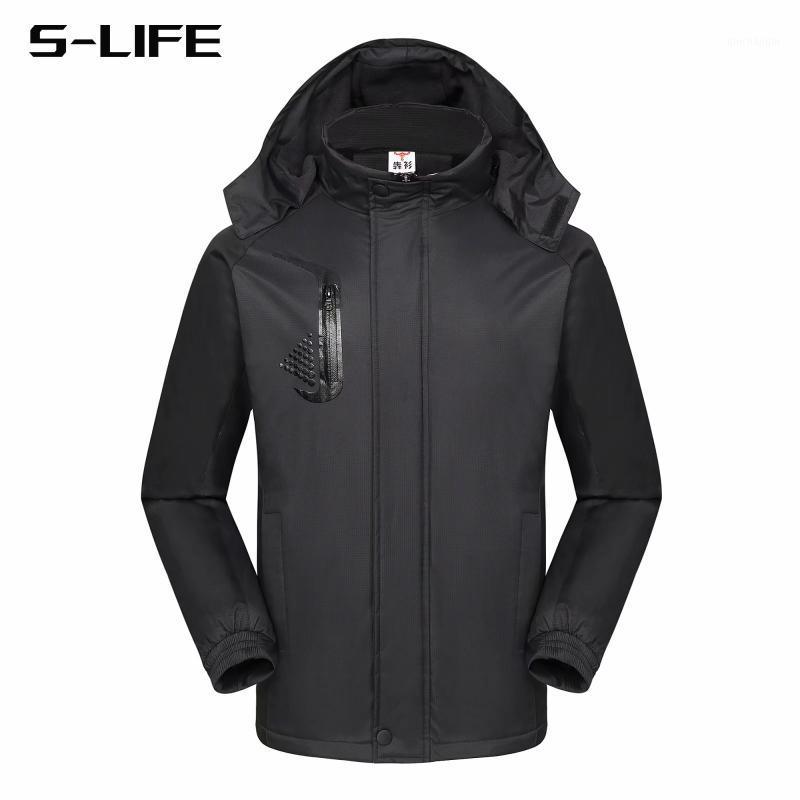 

Windbreaker Waterproof Female Jackets Autumn Winter Men's Warm Jacket Women Unisex Outdoor Hiking Brand Fleece Coats Plus Size1, Color 12