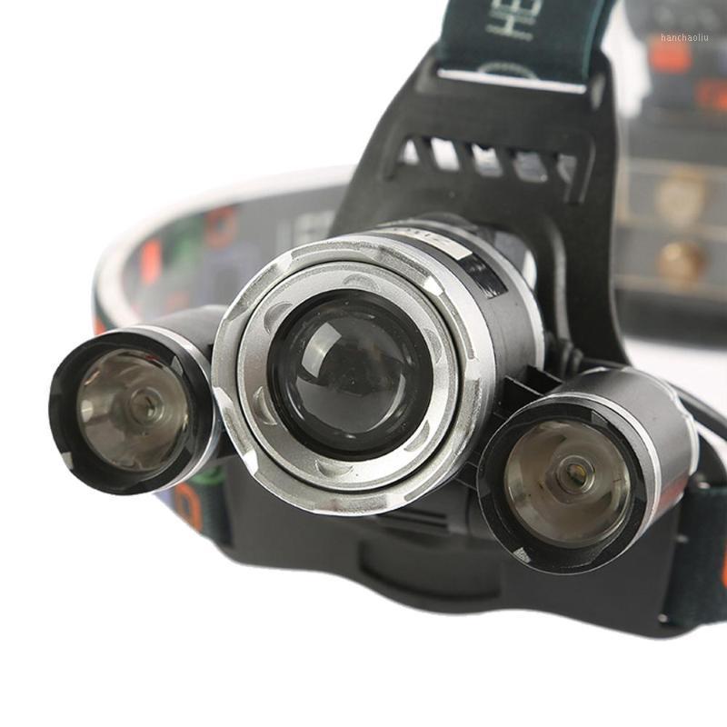 

20000LM Durable Torch Lamp Sporting Goods Rechargeable Portable 3 LED Headlamp Outdoor Camping T6+2XPE Hiking Bicycle Bike1
