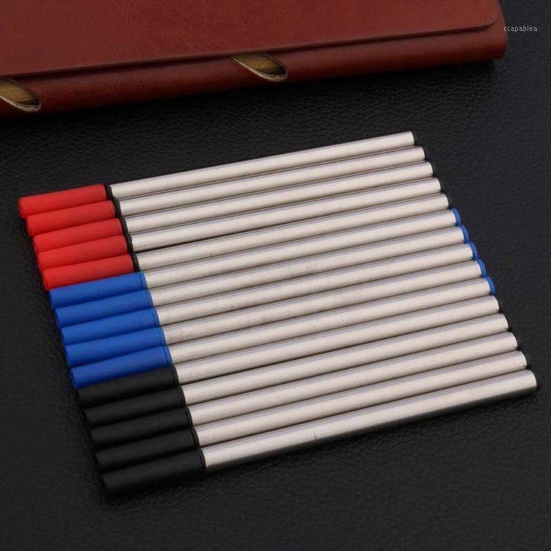 

High Quality InK Refill 10 Pc Black Or Blue Or Red 0.5MM Metal Office Gift Rollerball Pen Refills1