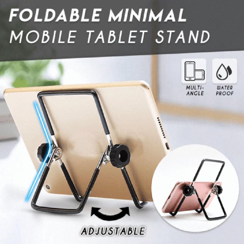 

Foldable Minimal Mobile Tablet Stand Swivel Tablets Mobile Phone Holder @M23