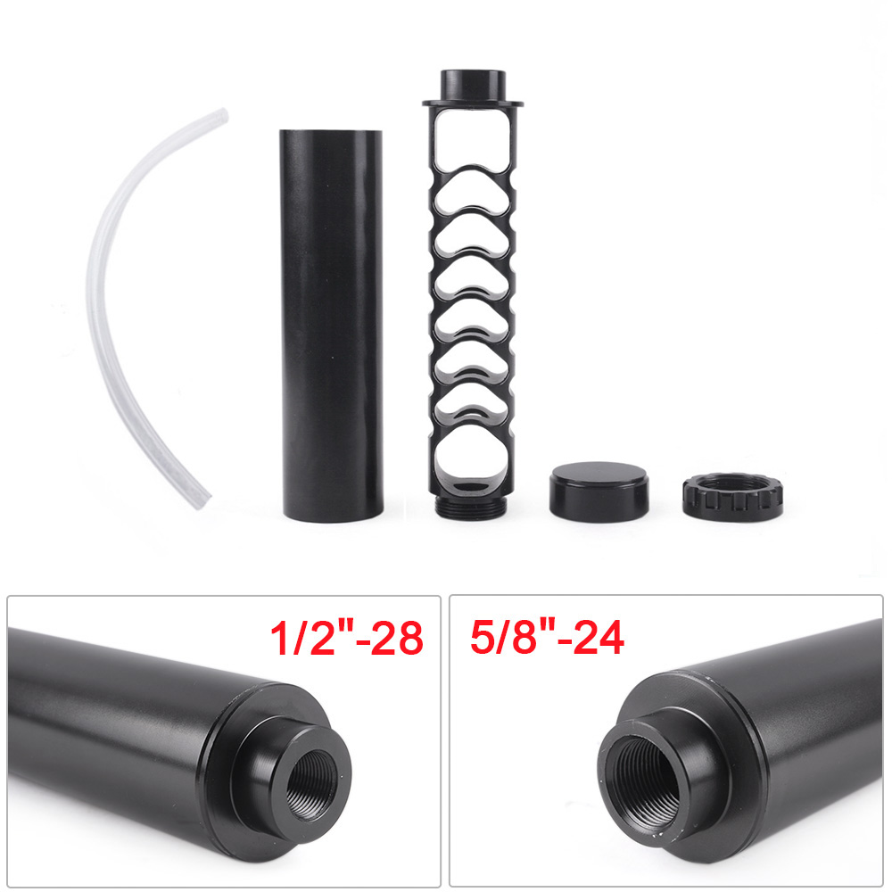 

1/2-28 5/8-24 Car Fuel Filter Aluminum Solvent Trap 6inch for NAPA 4003 for WIX 24003