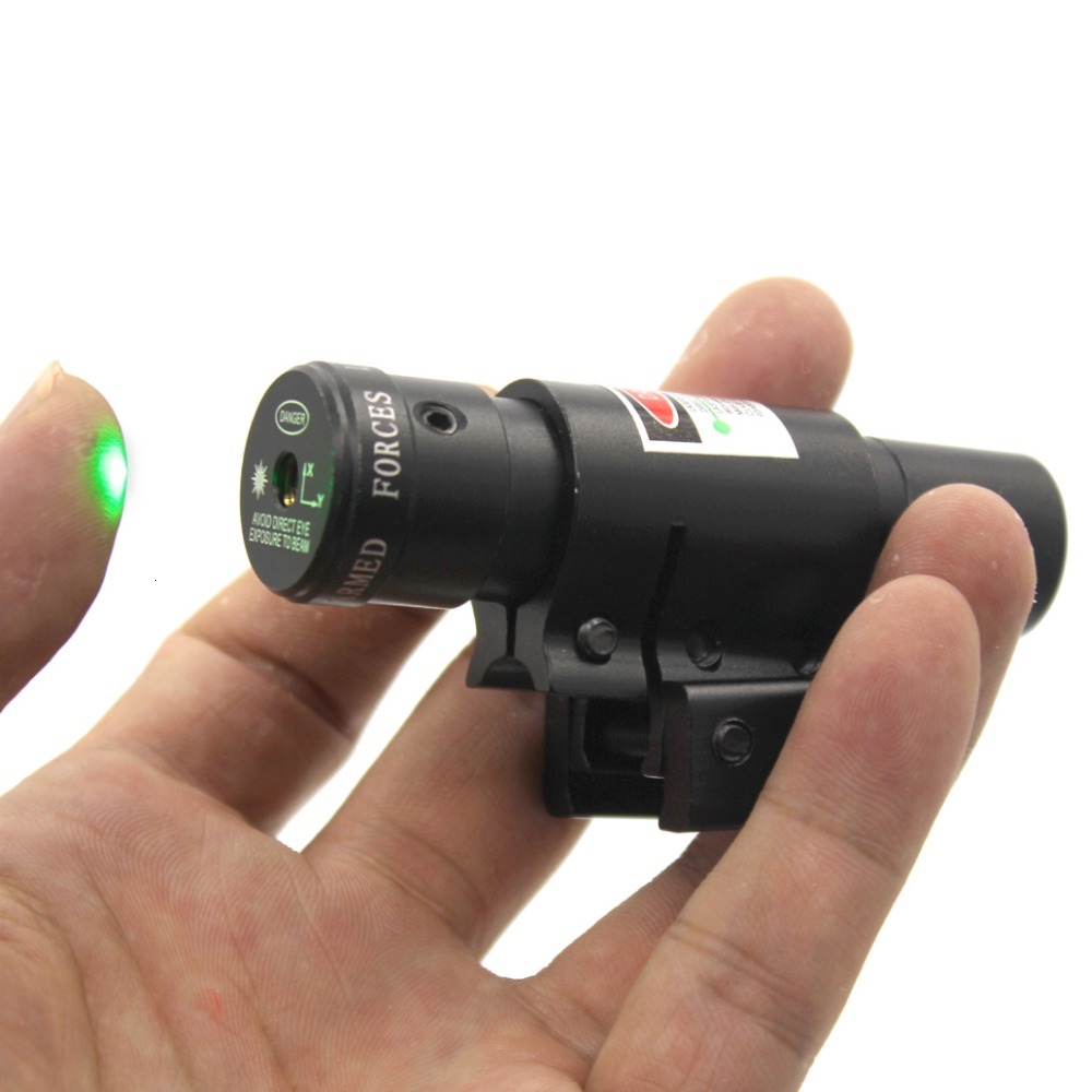 

Green Dot Tactical G17 G19 Laser Sight Low Profile Scope Fit 20mm Weaver Rail Mount For Pistol Rifle Guns Airsoft -Tactical Hunti, Customize