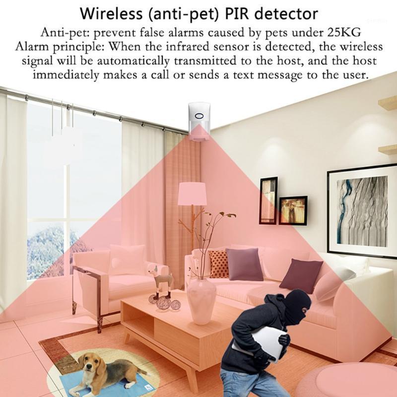 

Alarm Systems Cs108 Switchable Wireless Home Security Wifi Gsm Gprs System App Remote Control Arm Disarm1