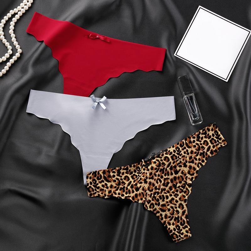 

Cotton Low-waisted Seamless Women Shapers Knickers Pants Panties Thong Body Lady T-back Underwear, Wine red